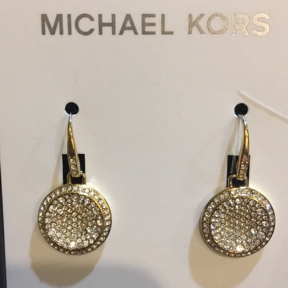 michael kors round earrings